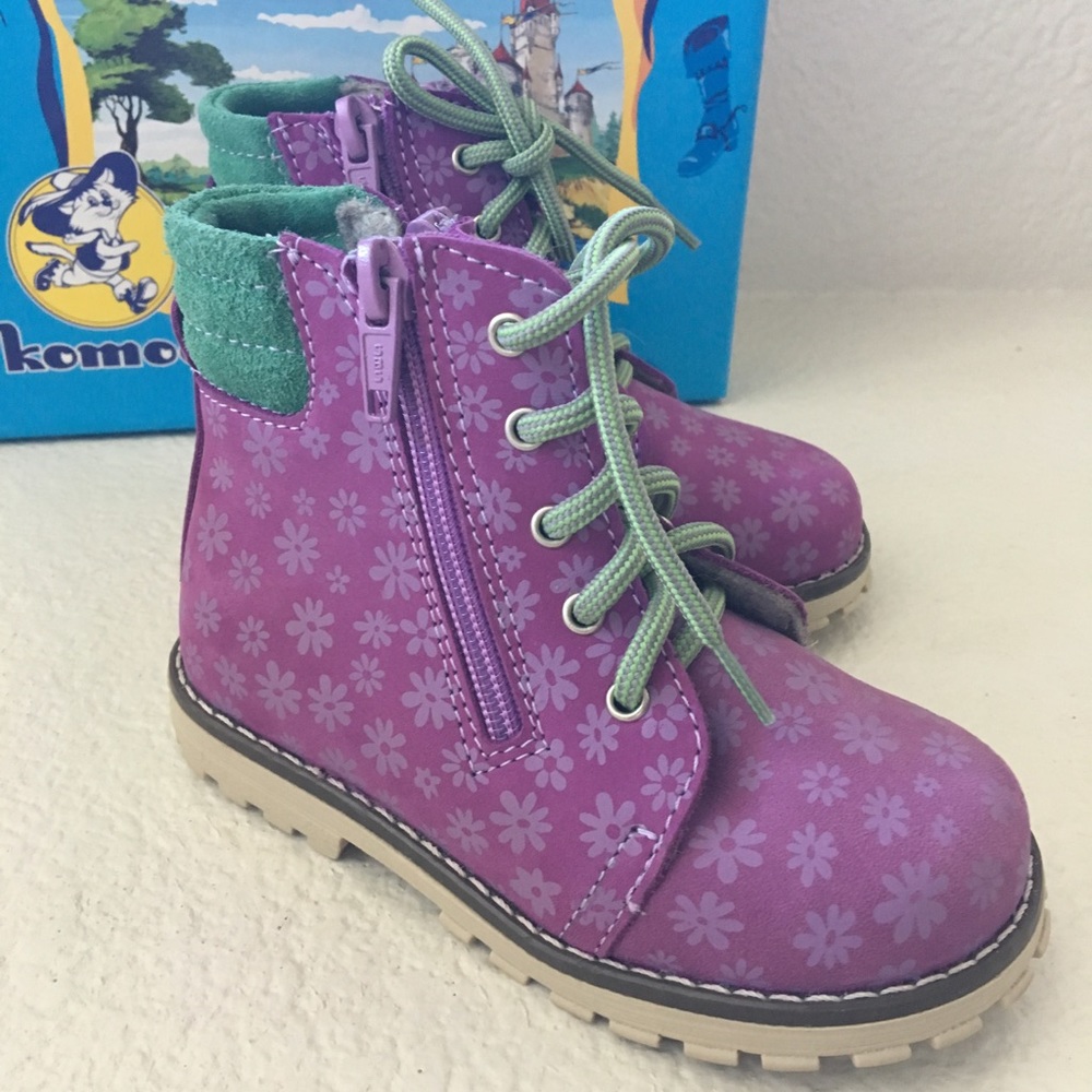 New Orthopedic Girls Toddles Winter Leather Boots